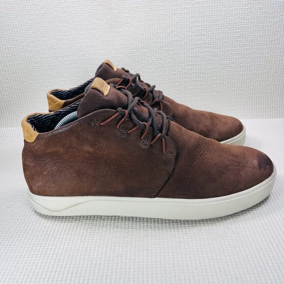 OluKai Nana Hele Chukka Bootie Shoe Suede Leather Waterproof Mens Size 10.5 - Picture 1 of 11